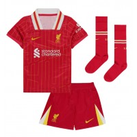 Camiseta Liverpool Darwin Nunez #9 Primera Equipación Replica 2024-25 para niños mangas cortas (+ Pantalones cortos)